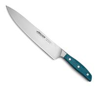 Arcos Serie Brooklyn - Coltello da Chef Coltello da Cucina - Acciaio Inossidabile Forgiato Nitrum 250 mm - Manico Micarta Colore Blu (Filo Seta)