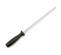 Arcos Serie Chairas - Acciaini Affilatori Affilacoltelli - Acciaio al Carbonio Cromato 230 mm - Manico Polipropilene Colore Nero