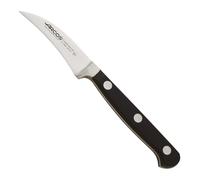Arcos Serie Clasica - Spelucchino Coltello per sbucciare - Acciaio Inossidabile Forgiato Nitrum 70 mm - Manico Polioxymetilene (Pom) Colore Nero