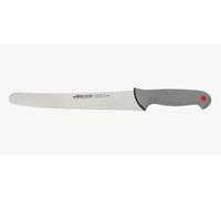 Arcos Serie Colour Proof - Coltello Pasticceria Coltello Torta - Lama Acciaio Inossidabile Nitrum 250 mm - Manico Polipropilene Coperto da Elastomer Colore Nero