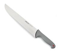 Arcos Serie Colour Proof, Coltello Scannare Coltello Macellaio, Lama Acciaio Inossidabile NITRUM 350 mm, Manico Polipropilene Coperto da Elastomer, Colore Nero