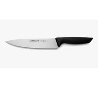 Arcos Serie Niza - Coltello da Chef Coltello da Cucina - Lama Acciaio Inossidabile Nitrum 200 mm - Manico Polipropilene Colore Nero