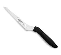 Arcos Serie Niza - Coltello Multiuso Coltello Cucina - Lama Acciaio Inossidabile Nitrum 130 mm - Manico Polipropilene Colore Nero