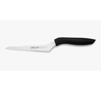 Arcos Serie Niza - Coltello Multiuso Coltello Cucina - Lama Acciaio Inossidabile Nitrum 130 mm - Manico Polipropilene Colore Nero