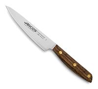 Arcos Serie Nordika - Coltello da Chef Coltello da Cucina - Acciaio Inossidabile Nitrum - Lama di 140 mm - Manico in Legno Ovengkol FSC Naturale al 100% - Confezione Riciclata al 100%