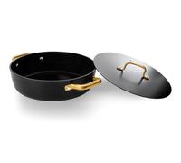 Arcos Serie Samoa Iconic | Casseruola bassa antiaderente Ceramica 28 cm e 4,3 L | Alluminio forgiato | Adatta qualsiasi cucina | Manico in acciaio inox | Colore nero | Senza (PFOA/PTFE/PFOS)