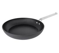 Arcos Serie Samoa | Sarten Antiadherente 28 cm | Aluminio Forjado | Full Induction | Mango Acero Inoxidable Efecto Frio | Sistema ahorro energético | Apta lavavajillas | Color Negro