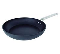 Arcos Serie Samoa | Sarten Antiadherente 30 cm | Aluminio Forjado | Full Induction | Mango Acero Inoxidable Efecto Frio | Sistema ahorro energético | Apta lavavajillas | Color Negro