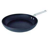 Arcos Serie Samoa | Sarten Antiadherente 32 cm | Aluminio Forjado | Full Induction | Mango Acero Inoxidable Efecto Frio | Sistema ahorro energético | Apta lavavajillas | Color Negro