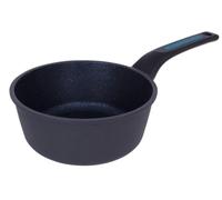 Arcos Serie Thera | Pentolino Antiaderente | Alluminio Fuso | Adatto a qualsiasi cucina | Manico ergonomico in plastica e silicone | Lavabile in lavastoviglie | Colore Nero e Azzurro (20 cm)