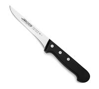 Arcos Serie Universal, Coltello Disosso, Lama Acciaio Inossidabile NITRUM 130 mm, Manico Polioxymetilene (POM), Colore Nero