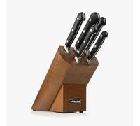 ARCOS Set Coltelli 5 Pezzi in Acciaio Inossidabile Nitrum - Coltello da Cucina Professionale Affilato per Tagliare Carne - Manico Ergonomico in Poliossimetilene POM, Design Classico - Serie Opera