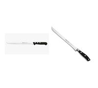Arcos Set di Coltelli per Prosciutto - 2 Pezzi: Coltello Forgiato Riviera per Salumi e Coltello Flessibile Alveolato Universal per Prosciutto - Acciaio NITRUM, Manici Ergonomici Professionali
