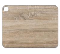ARCOS Tavola da Taglio con Appendino e Stile Legno, Superficie Liscia in Fibra di Cellulosa e Resina, Utensile Professionale, Tavola da Servire, Colore Marrone, 43 x 33 cm