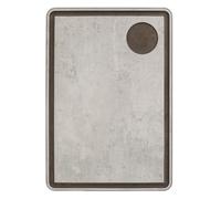 Arcos Tavola di Servizio - Tavola di Servizio - Resina e Fibra di cellulosa 33 x 23 cm e 6,5 mm Spessore - Colore Bianco