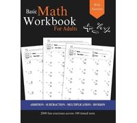 Arc's Education Basic Math for Adults - Addition, Subtraction, Multi (Tascabile)