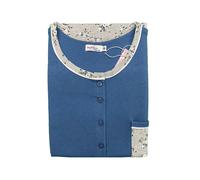 ARCTE PIGIAMA DONNA CALIBRATO CALDO COTONE INVERNALE CURVY MANICA LUNGA 035