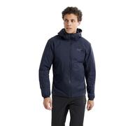 Arc'teryx Atom Hoody - Redesign - Giacca termica leggera da uomo con cappuccio, resistente all'umidità e al vento, colore nero zaffiro, taglia M