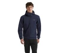 Arc'teryx Atom Hoody Redesign - Giacca termica leggera da uomo con cappuccio, resistente all'umidità e al vento, colore: nero zaffiro, taglia L
