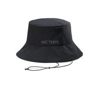 Arc'teryx - Cappellino idrorepellente da escursionismo - Sinsolo Bucket Black in Nylon - Taglia S/M - Nero