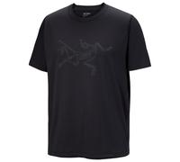 Arc'teryx - T-shirt da trail leggero e traspirante - Cormac Logo SS M Black per Uomo - Taglia M - Nero