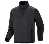 Arc'teryx - Covert 1/2 Zip - Pullover in pile M nero/grigio