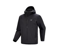 ARCTERYX Giacca softshell da uomo Gamma Lightweight con cappuccio nero | XXL