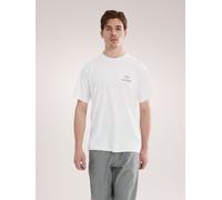 Arc'teryx Kragg Sl Cotton Bird Word Ss M Alpine Blue / Stone Red Xl