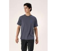 Arc'teryx Kragg Sl Cotton Bird Word Ss M Dk Stratus / Fluidity L