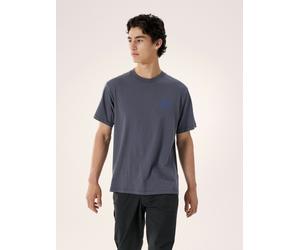 Arc'teryx Kragg Sl Cotton Bird Word Ss M Dk Stratus / Fluidity M