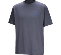 ARC'TERYX Kragg Sl Cotton Bird Word Ss - Uomo - Blu - Taglia XL- modello 2026