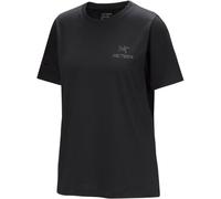 ARC'TERYX Kragg Sl Cotton Emblem Crew Ss W - Donna - Nero - Taglia XS- modello 2026