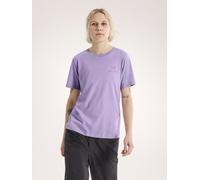 ARC'TERYX Kragg Sl Cotton Emblem Crew Ss W - Donna - Viola - Taglia L- modello 2026