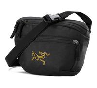 Arc Teryx Mantis 1 Waist Pack - marsupio Black/Yellow unisex Bluesign,Fair Trade Certified