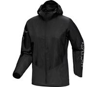 Arc'teryx - Giacca da trail antivento - Norvan Wind Hoody M Black Graphite per Uomo in Softshell - Taglia M - Nero