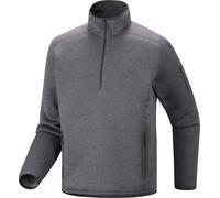 Arc'teryx - Pile caldo con mezza cerniera - Covert 1/2 Zip M Void Heather in Pelle - Taglia S - Grigio