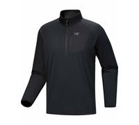 Arc'Teryx - Pile multiuso a mezza zip da uomo - Delta 1/2 Zip M Black per Uomo - Taglia XL - Nero