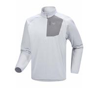 Arc'Teryx - Pile multiuso a mezza zip da uomo - Delta 1/2 Zip M Solitude/Void per Uomo - Taglia M - Grigio
