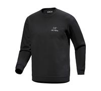 Arc'teryx - Pile versatile - Emblem Fleece Crew M Black in Cotone - Taglia M - Nero