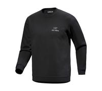 Arc'teryx - Pile versatile - Emblem Fleece Crew M Black in Cotone - Taglia S - Nero