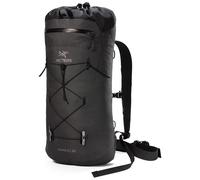Arc'Teryx - Schiena leggera per l'alpinismo - Alpha Fl 20 Backpack Black in Pelle - Nero Nero