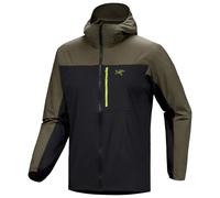 Arc'teryx - Giacca da trail antivento - Squamish Hoody M Spotlight per Uomo in Nylon - Taglia L - Verde