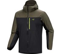 Arc'teryx - Giacca da trail antivento - Squamish Hoody M Spotlight per Uomo in Nylon - Taglia S - Verde