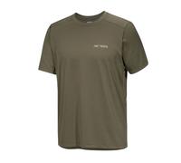 Arc'Teryx T-shirt Cormac Arc'Bird Logo Uomo Tatsu Heather/Stone Green M