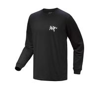 Arc'teryx Kragg Sl Cotton Bird Tile Ls M Black Arctic Silk L
