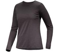 Arc'teryx Maglia a maniche lunghe da donna Taema Crew, Erica nera, M