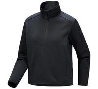 Arc'teryx - Women's Covert Zip Neck - Pullover in pile S nero