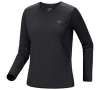 Arc'teryx - Women's Sunna Crew L/S - Maglia funzionale L nero
