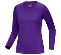 Arc'teryx - Women's Taema Crew L/S - Maglia da corsa M lilla
