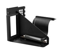 ARCTIC Accelero Vertical GPU Mount (Black) - Supporto Verticale per GPU con Cavo Riser PCIe 5.0 x16 (160 mm), Schede Grafiche di Qualsiasi Lunghezza fino a 3 Slot, Richiede 7 Slot PCI - Nero